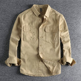 Design Sense Overalls Long Sleeve Shirt Men